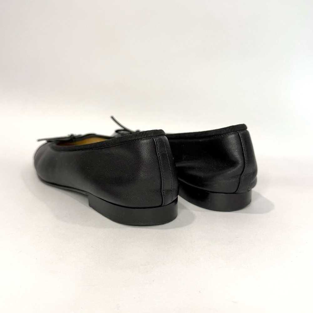 ✨SOLD✨ Chanel Black Lambskin Ballet Flats - Picture 9 of 11